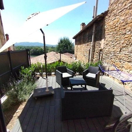 Апартаменты Trevoux: Loft Ravissant Avec Terrasse Экстерьер фото
